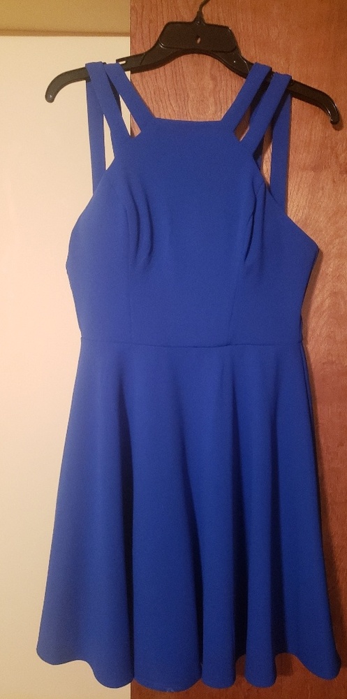 Blue dress